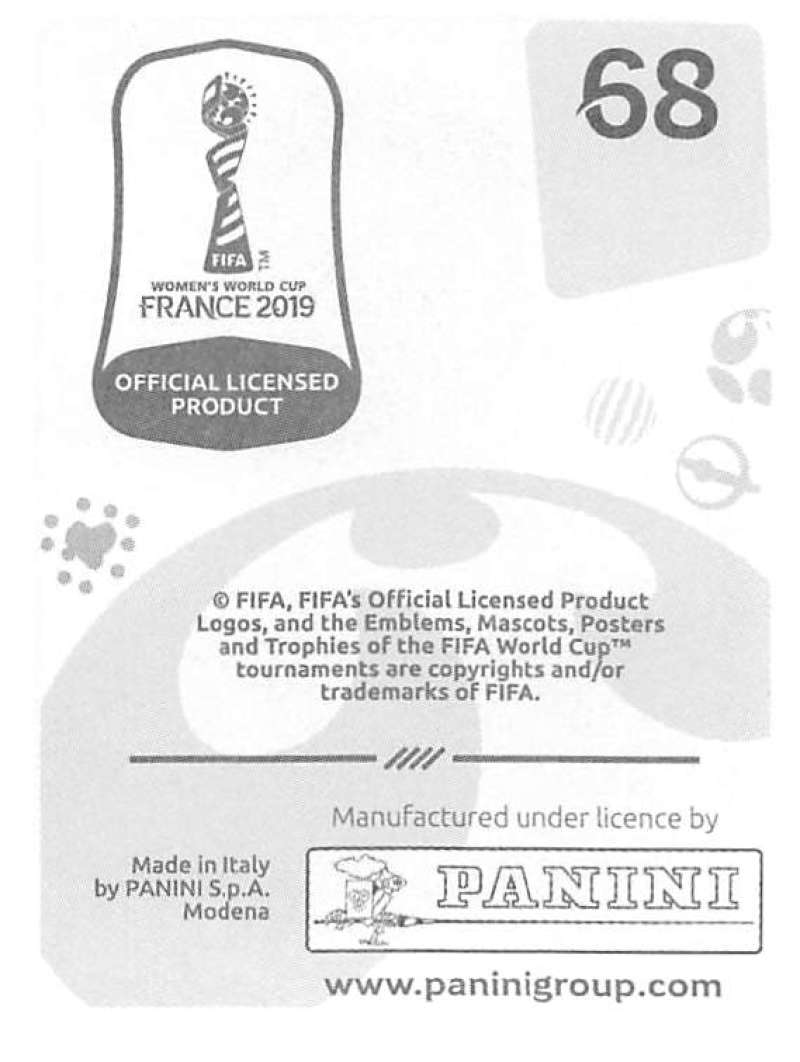 2019 Panini FIFA Women's World Cup Stickers Pick From List With Foils 1-240 - Picture 137 of 481