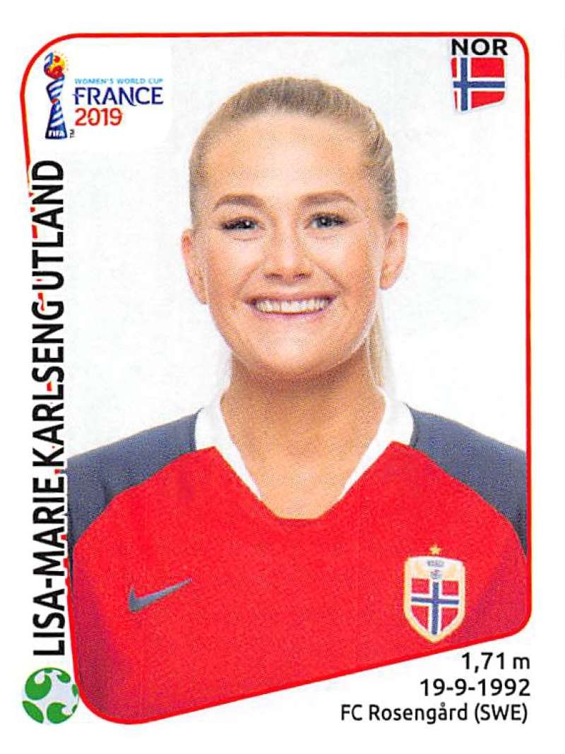 2019 Panini FIFA Women's World Cup Stickers Pick From List With Foils 1-240 - Picture 160 of 481