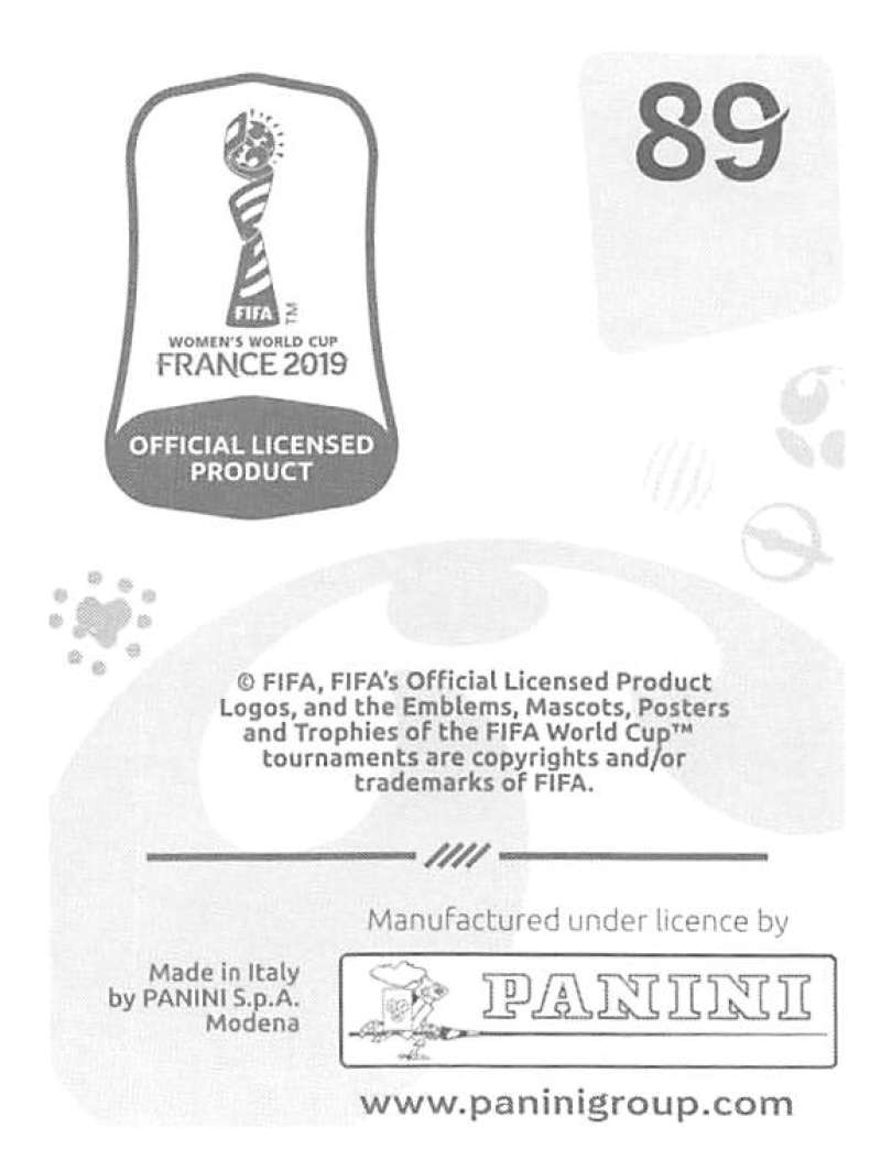 2019 Panini FIFA Women's World Cup Stickers Pick From List With Foils 1-240 - Picture 179 of 481