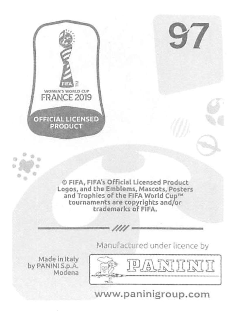 2019 Panini FIFA Women's World Cup Stickers Pick From List With Foils 1-240 - Picture 195 of 481