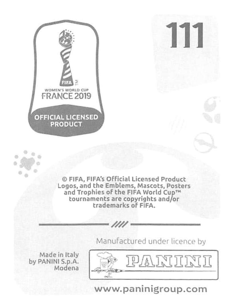 2019 Panini FIFA Women's World Cup Stickers Pick From List With Foils 1-240 - Picture 223 of 481