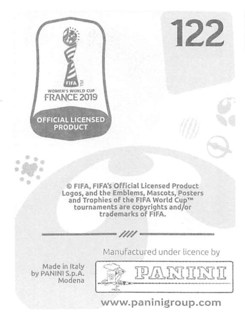 2019 Panini FIFA Women's World Cup Stickers Pick From List With Foils 1-240 - Picture 245 of 481