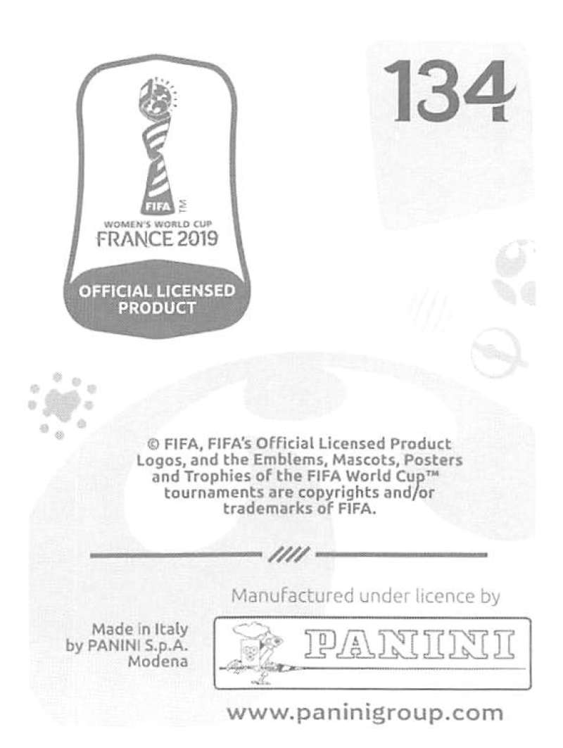 2019 Panini FIFA Women's World Cup Stickers Pick From List With Foils 1-240 - Picture 269 of 481