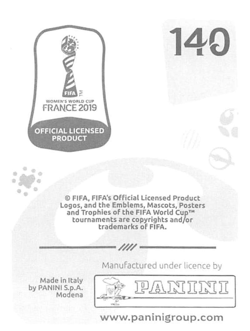 2019 Panini FIFA Women's World Cup Stickers Pick From List With Foils 1-240 - Picture 281 of 481