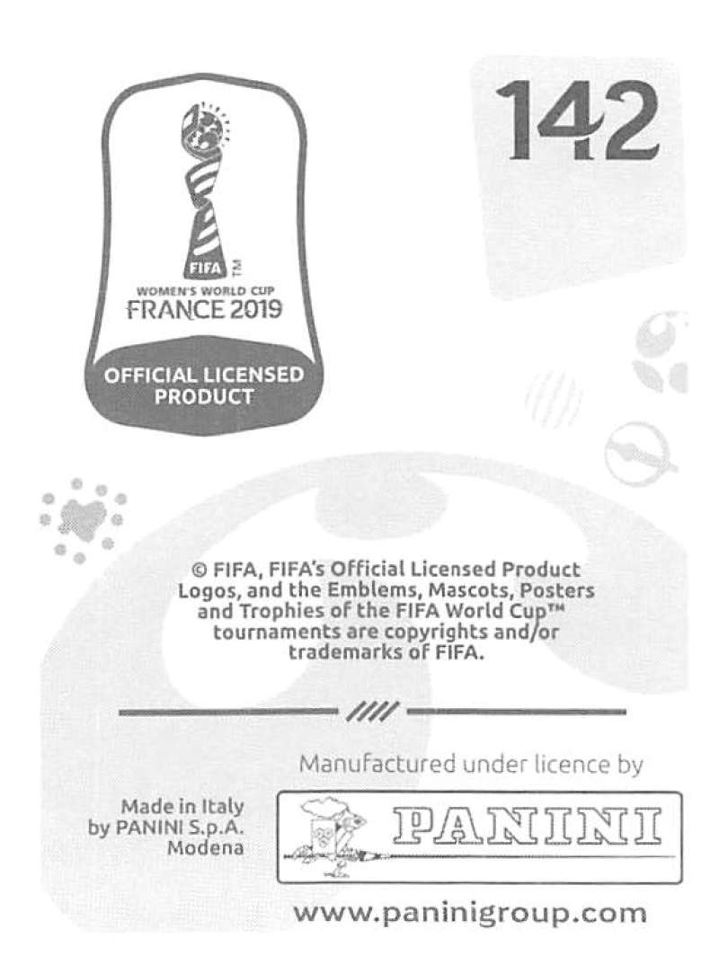 2019 Panini FIFA Women's World Cup Stickers Pick From List With Foils 1-240 - Picture 285 of 481