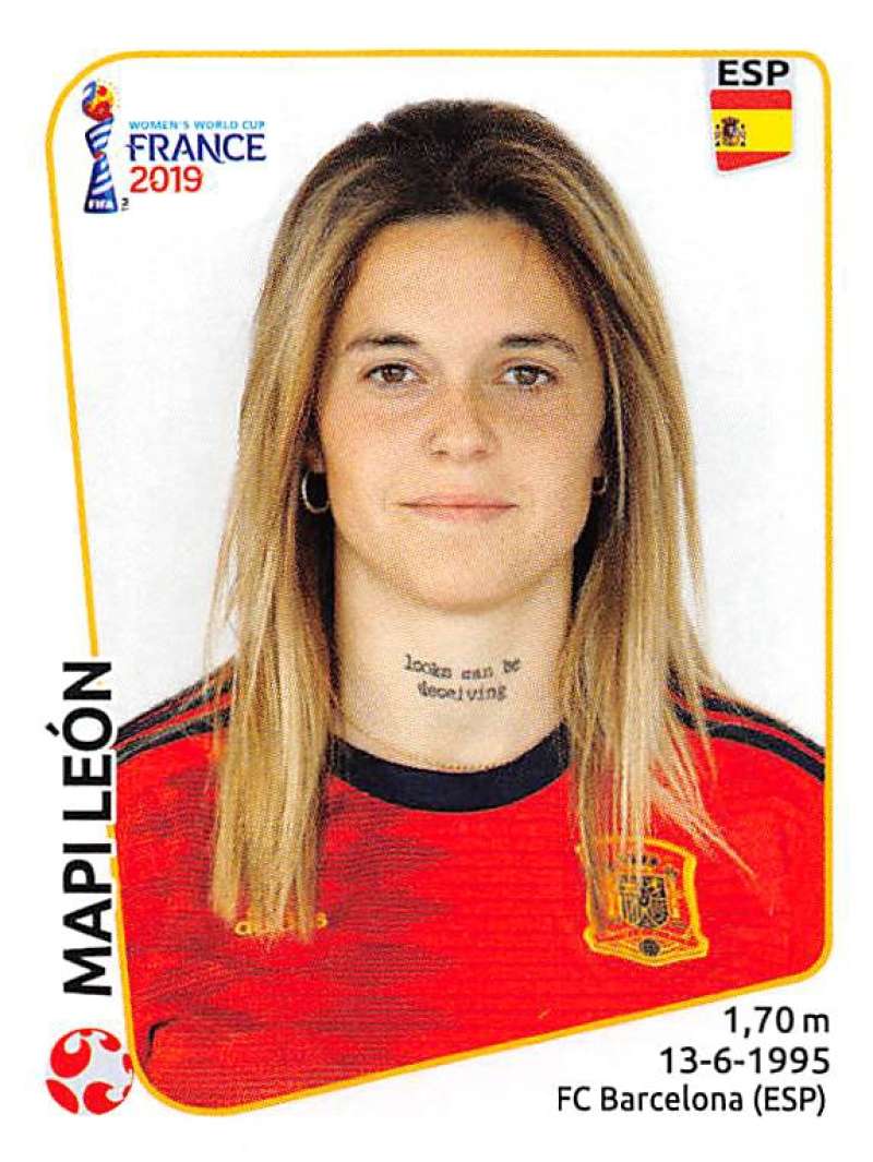 2019 Panini FIFA Women's World Cup Stickers Pick From List With Foils 1-240 - Picture 288 of 481