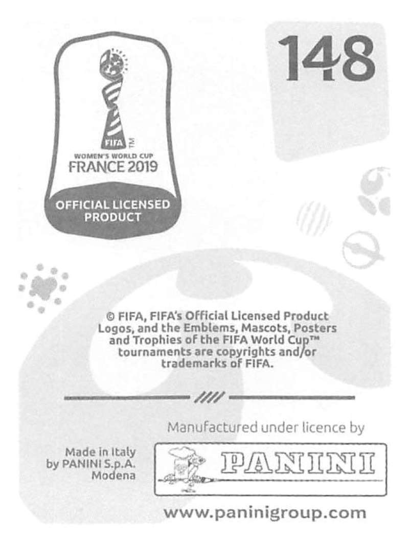 2019 Panini FIFA Women's World Cup Stickers Pick From List With Foils 1-240 - Picture 297 of 481