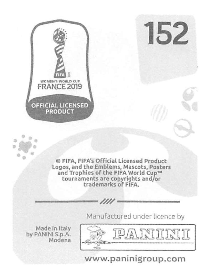 2019 Panini FIFA Women's World Cup Stickers Pick From List With Foils 1-240 - Picture 305 of 481