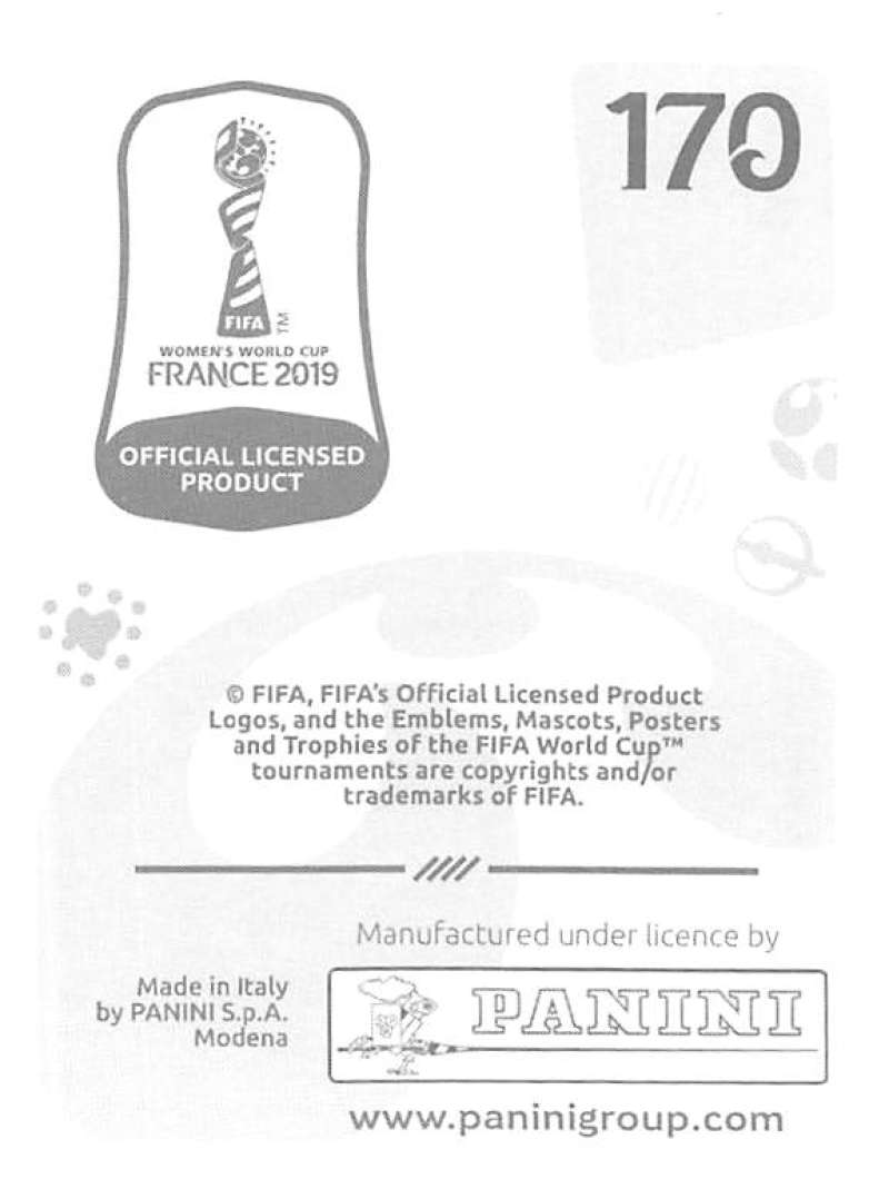 2019 Panini FIFA Women's World Cup Stickers Pick From List With Foils 1-240 - Picture 341 of 481