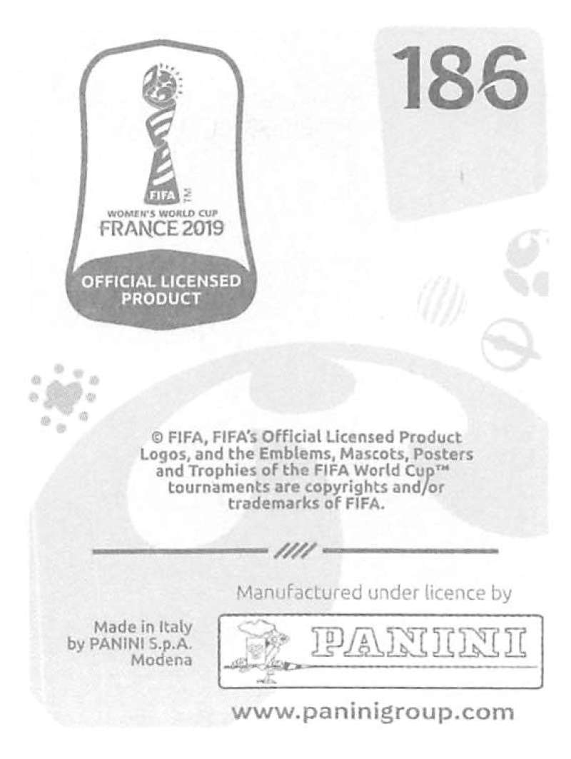 2019 Panini FIFA Women's World Cup Stickers Pick From List With Foils 1-240 - Picture 373 of 481