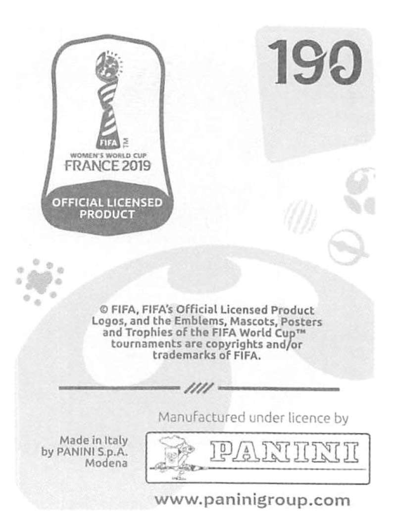 2019 Panini FIFA Women's World Cup Stickers Pick From List With Foils 1-240 - Picture 381 of 481