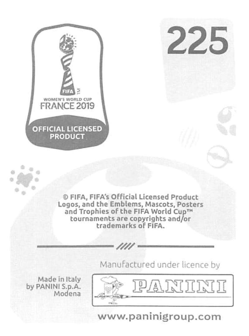 2019 Panini FIFA Women's World Cup Stickers Pick From List With Foils 1-240 - Picture 451 of 481