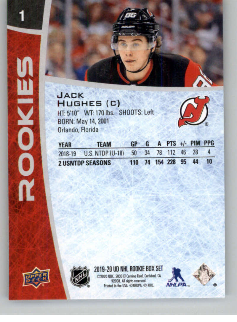 2019-20 Upper Deck Rookie Class Hockey Box Set Base or Autographs Pick From List - Picture 3 of 57