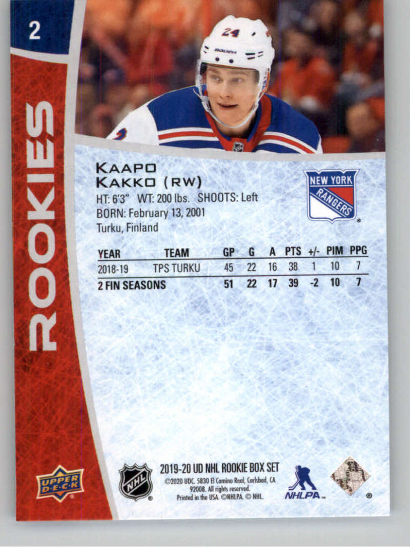 2019-20 Upper Deck Rookie Class Hockey Box Set Base or Autographs Pick From List - Picture 5 of 57