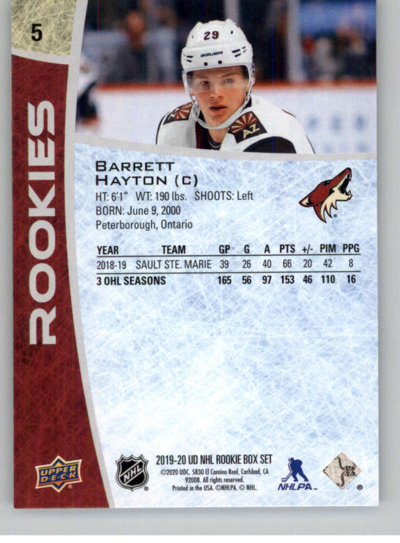 2019-20 Upper Deck Rookie Class Hockey Box Set Base or Autographs Pick From List - Picture 11 of 57