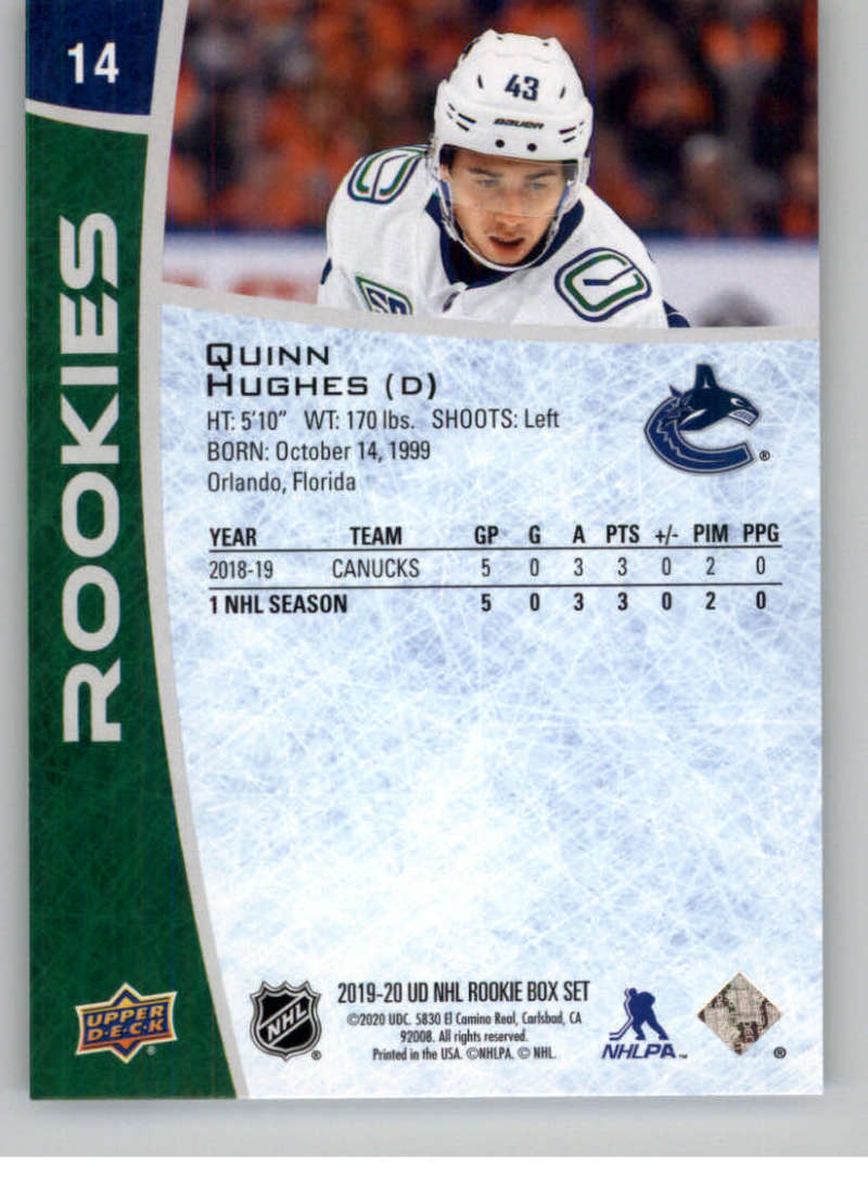 2019-20 Upper Deck Rookie Class Hockey Box Set Base or Autographs Pick From List - Picture 29 of 57