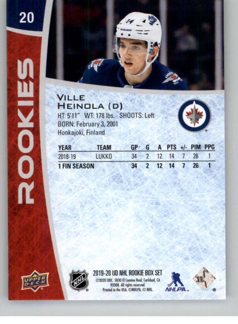 2019-20 Upper Deck Rookie Class Hockey Box Set Base or Autographs Pick From List - Picture 41 of 57