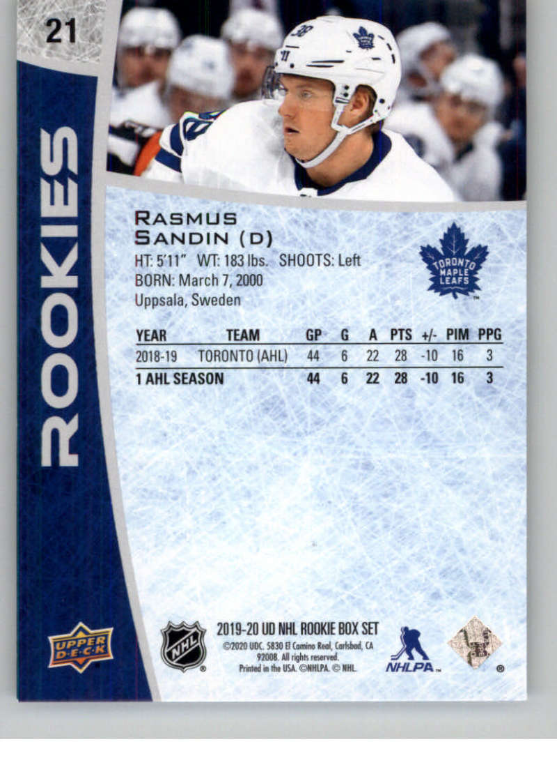 2019-20 Upper Deck Rookie Class Hockey Box Set Base or Autographs Pick From List - Picture 43 of 57