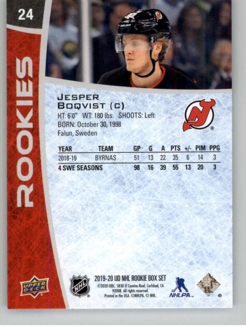 2019-20 Upper Deck Rookie Class Hockey Box Set Base or Autographs Pick From List - Picture 49 of 57
