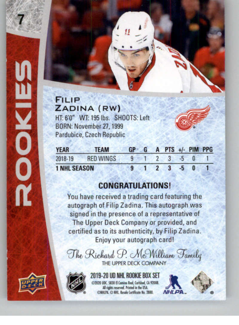 2019-20 Upper Deck Rookie Class Hockey Box Set Base or Autographs Pick From List - Picture 53 of 57