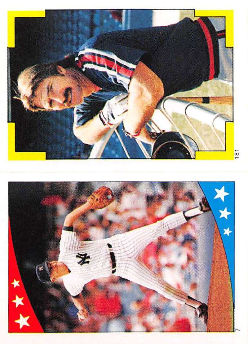 1986 Topps MLB Baseball Album Stickers Pick From List - Picture 13 of 398