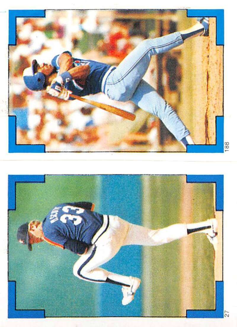 1986 Topps MLB Baseball Album Stickers Pick From List - Picture 53 of 398