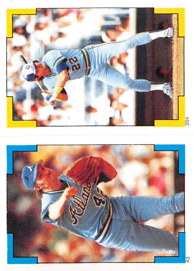 1986 Topps MLB Baseball Album Stickers Pick From List - Picture 85 of 398