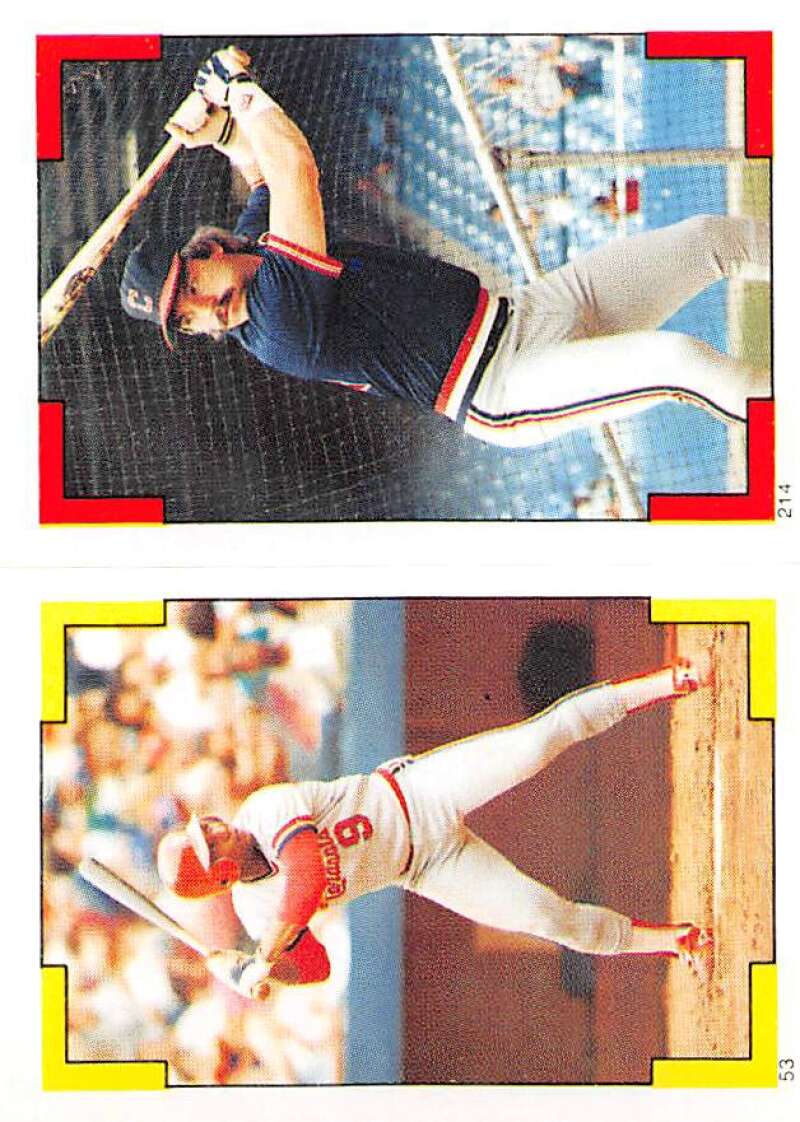 1986 Topps MLB Baseball Album Stickers Pick From List - Picture 105 of 398