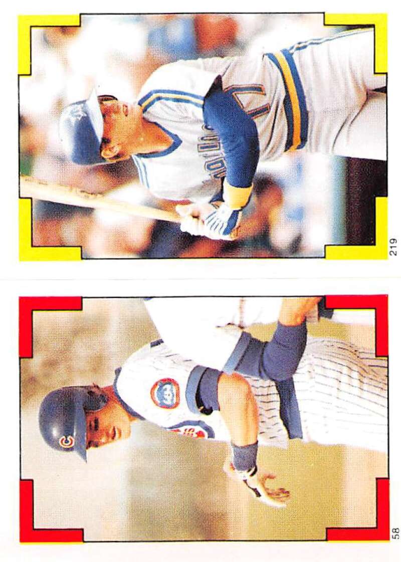 1986 Topps MLB Baseball Album Stickers Pick From List - Picture 115 of 398