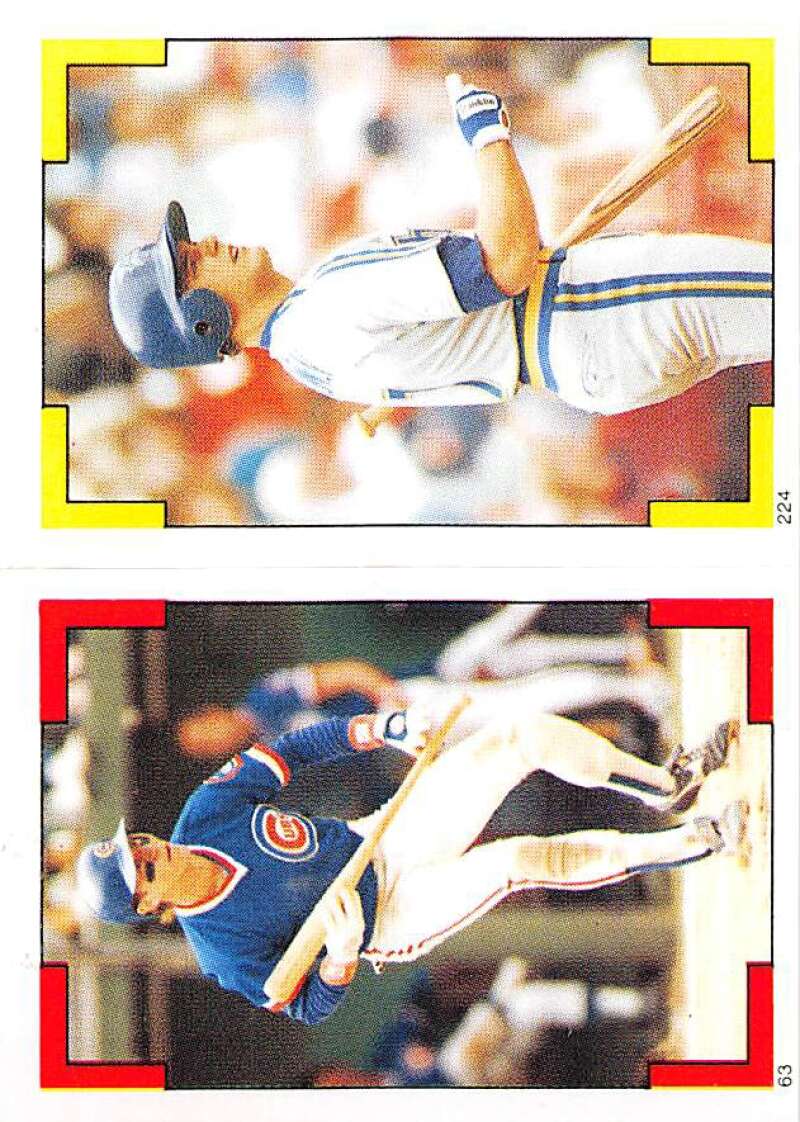 1986 Topps MLB Baseball Album Stickers Pick From List - Picture 125 of 398
