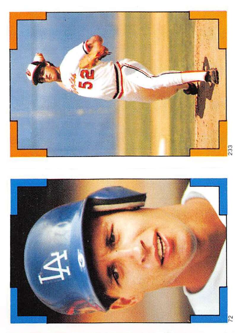 1986 Topps MLB Baseball Album Stickers Pick From List - Picture 143 of 398