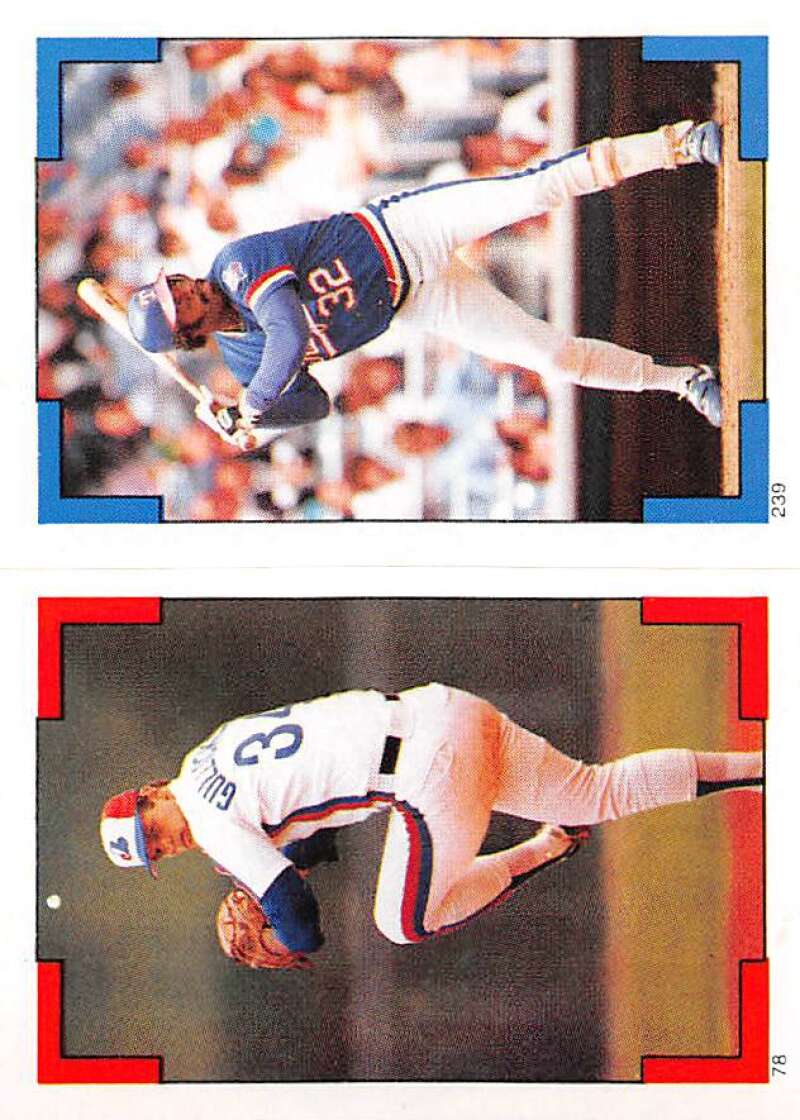 1986 Topps MLB Baseball Album Stickers Pick From List - Picture 155 of 398