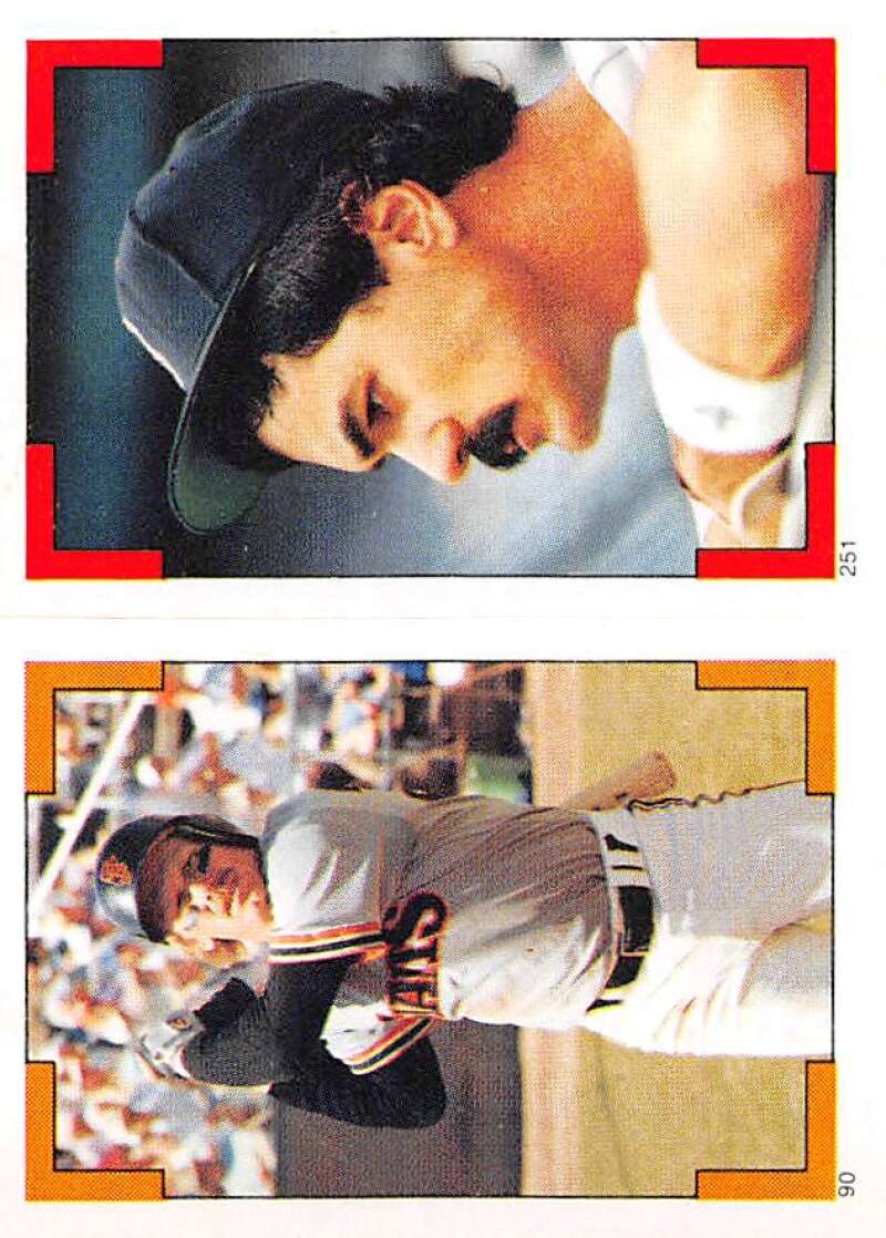 1986 Topps MLB Baseball Album Stickers Pick From List - Picture 179 of 398