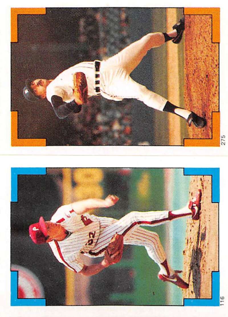 1986 Topps MLB Baseball Album Stickers Pick From List - Picture 231 of 398