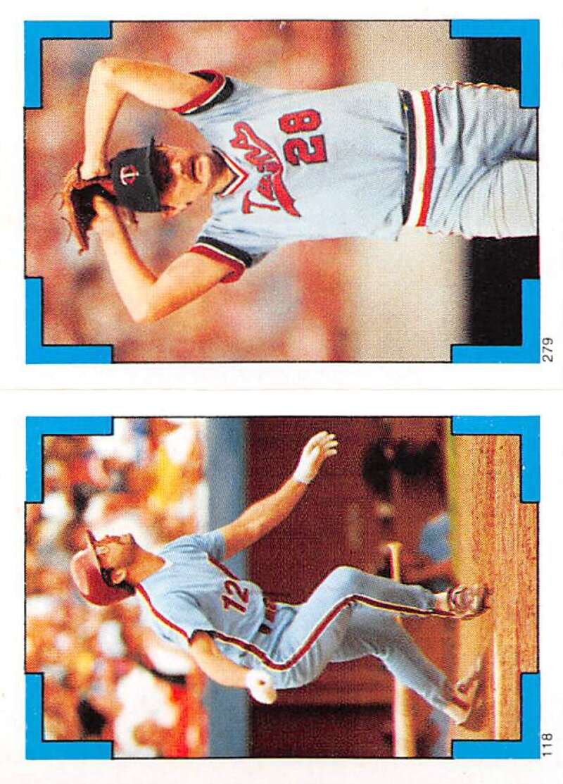 1986 Topps MLB Baseball Album Stickers Pick From List - Picture 235 of 398