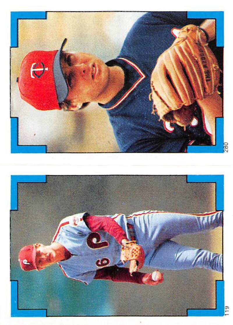 1986 Topps MLB Baseball Album Stickers Pick From List - Picture 237 of 398