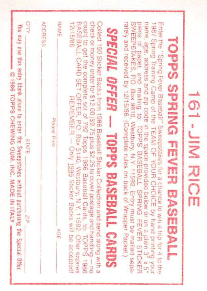 1986 Topps MLB Baseball Album Stickers Pick From List - Picture 322 of 398