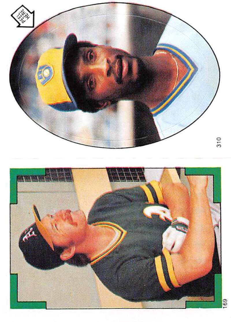1986 Topps MLB Baseball Album Stickers Pick From List - Picture 337 of 398
