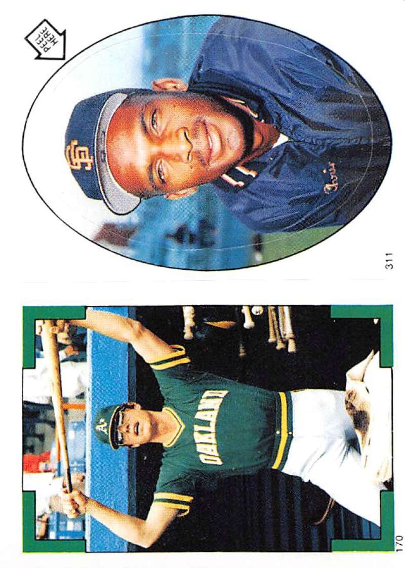 1986 Topps MLB Baseball Album Stickers Pick From List - Picture 339 of 398