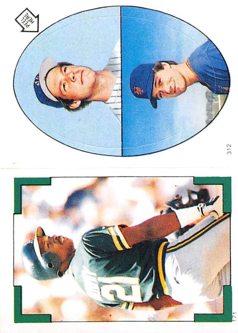 1986 Topps MLB Baseball Album Stickers Pick From List - Picture 341 of 398