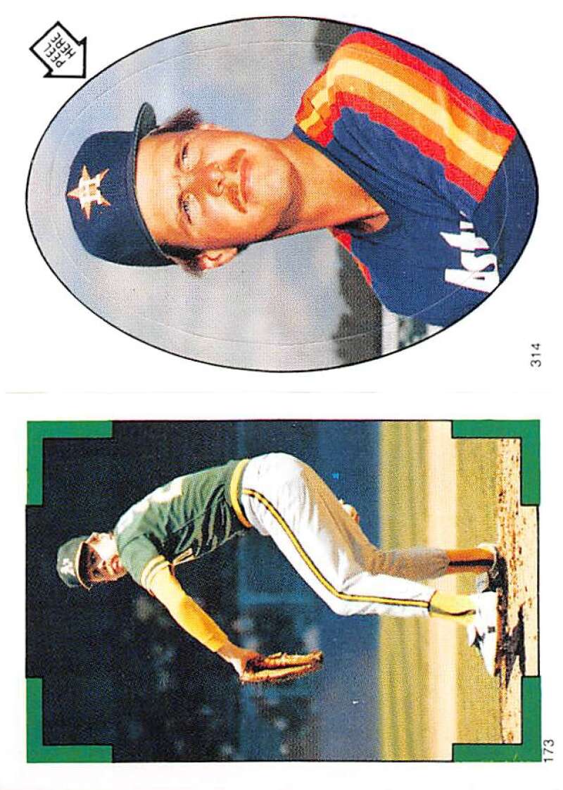 1986 Topps MLB Baseball Album Stickers Pick From List - Picture 345 of 398