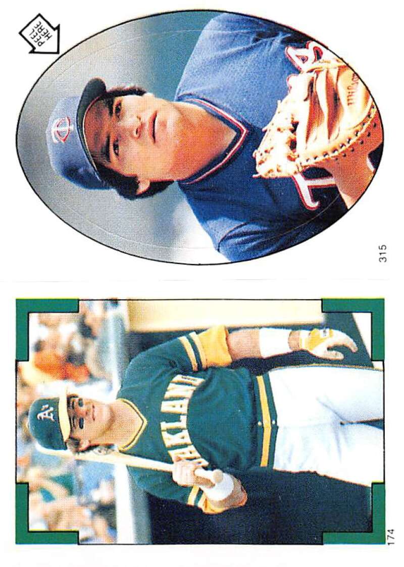 1986 Topps MLB Baseball Album Stickers Pick From List - Picture 347 of 398