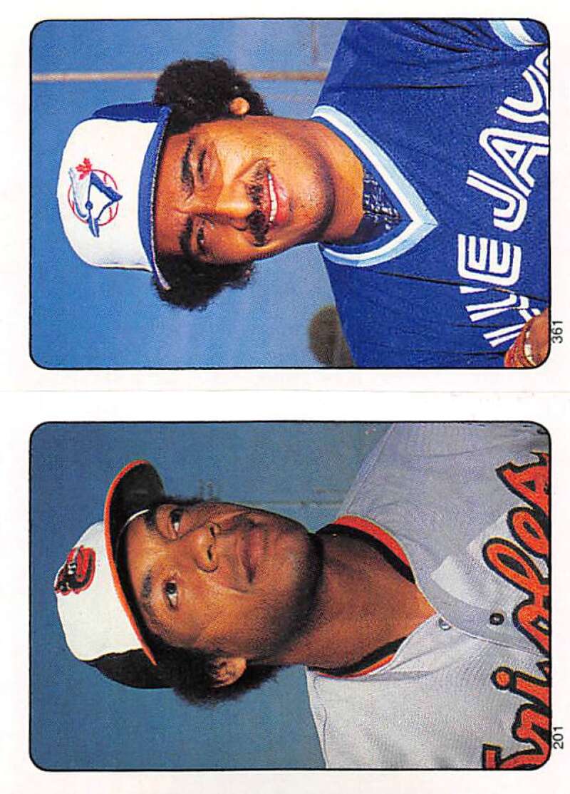1985 Topps MLB Baseball Album Stickers Pick From List Base or Foil 201-376