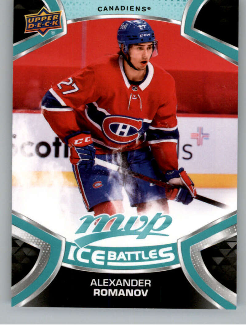 2021-22 Upper Deck MVP ICE BATTLES NHL Hockey Trading Cards Pick From List - Bild 53 von 500