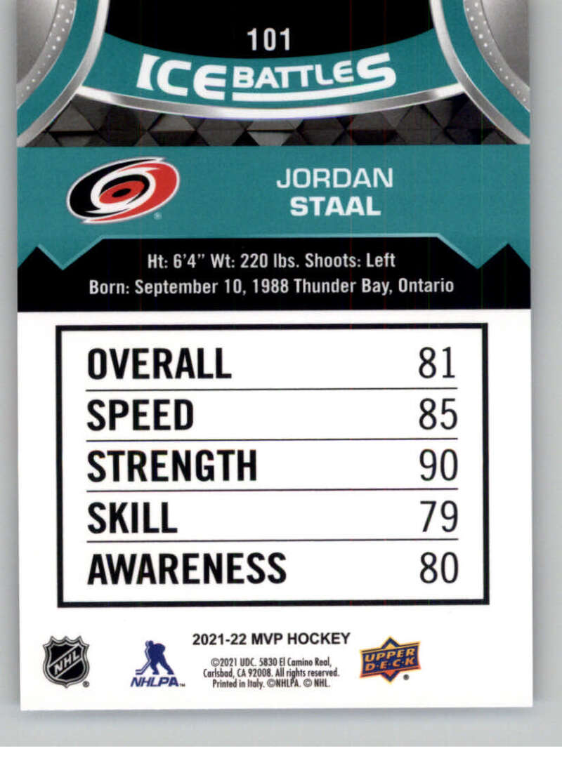 2021-22 Upper Deck MVP ICE BATTLES NHL Hockey Trading Cards Pick From List - Bild 202 von 500