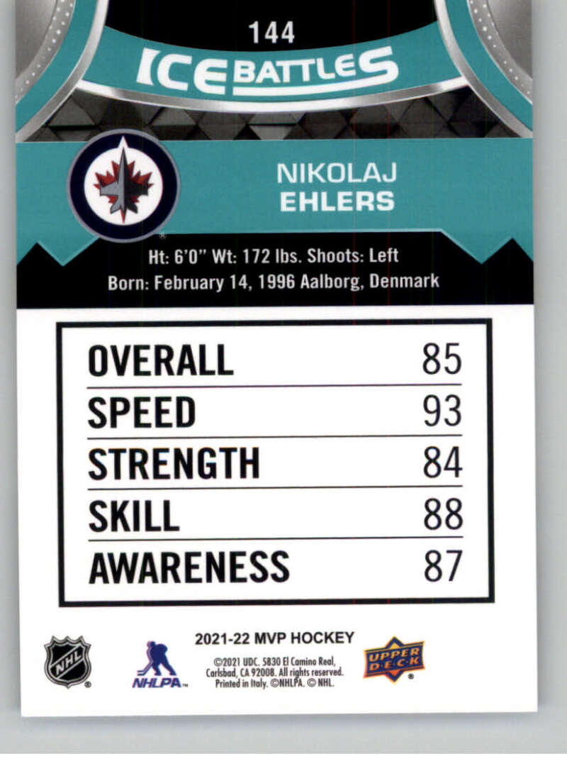 2021-22 Upper Deck MVP ICE BATTLES NHL Hockey Trading Cards Pick From List - Bild 288 von 500