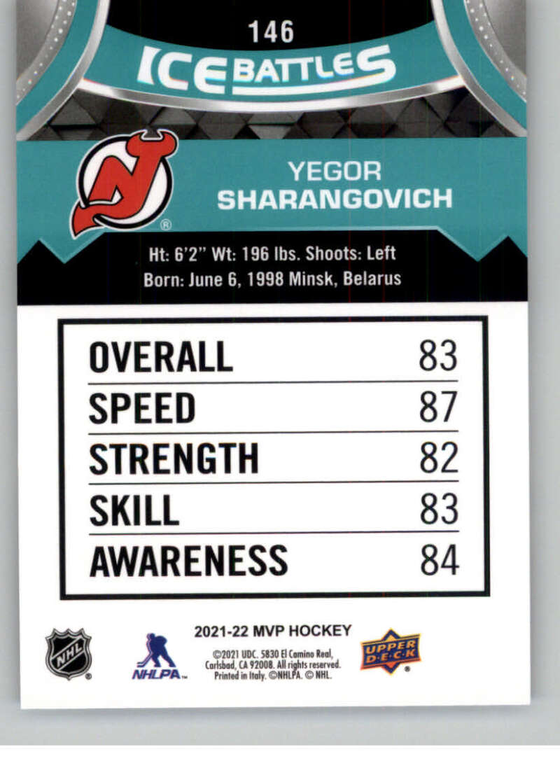 2021-22 Upper Deck MVP ICE BATTLES NHL Hockey Trading Cards Pick From List - Bild 292 von 500