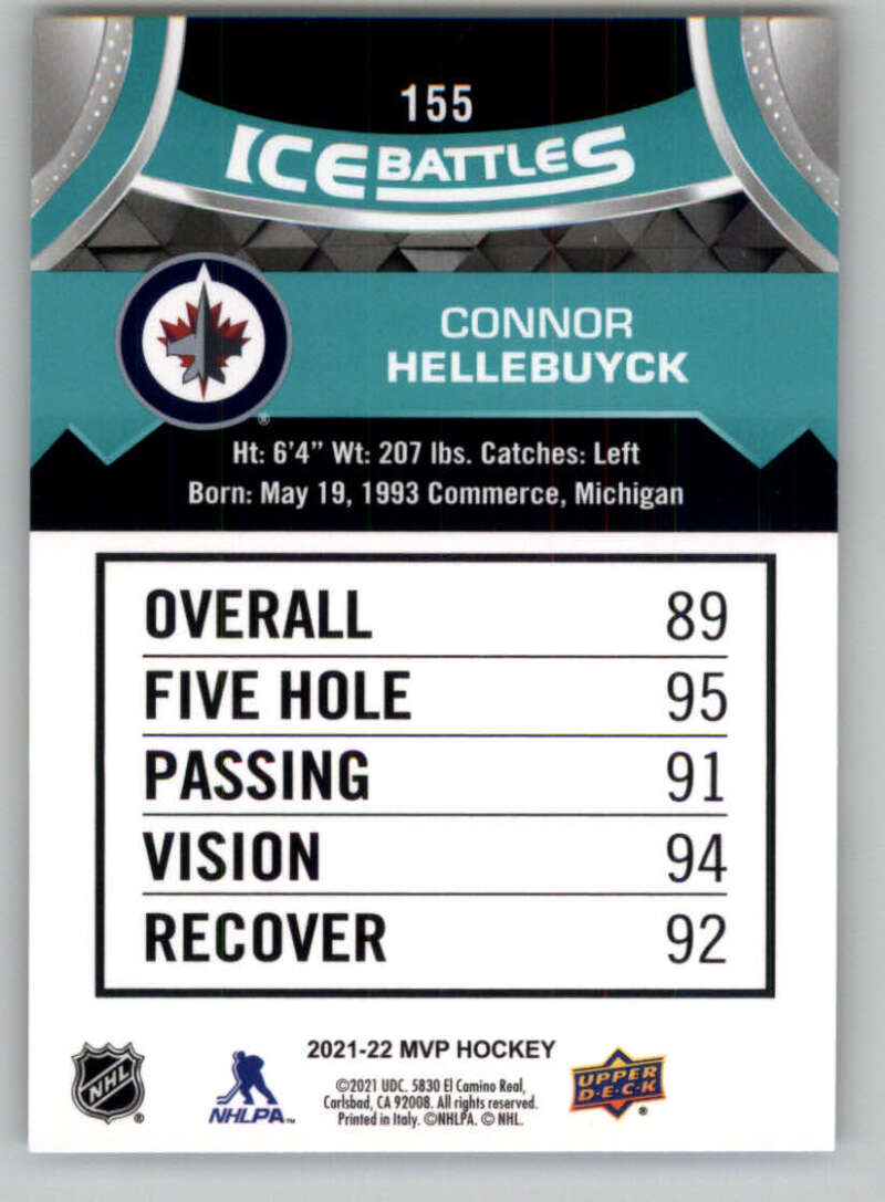 2021-22 Upper Deck MVP ICE BATTLES NHL Hockey Trading Cards Pick From List - Bild 310 von 500