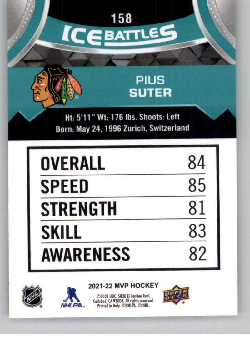 2021-22 Upper Deck MVP ICE BATTLES NHL Hockey Trading Cards Pick From List - Bild 316 von 500
