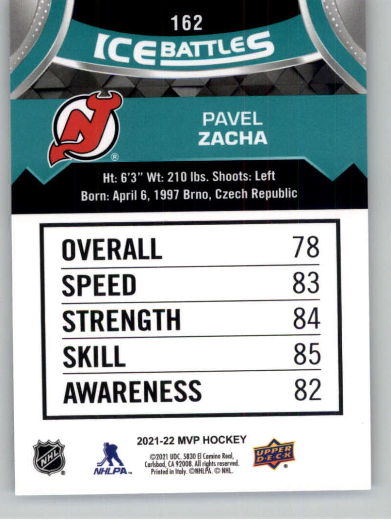 2021-22 Upper Deck MVP ICE BATTLES NHL Hockey Trading Cards Pick From List - Bild 324 von 500